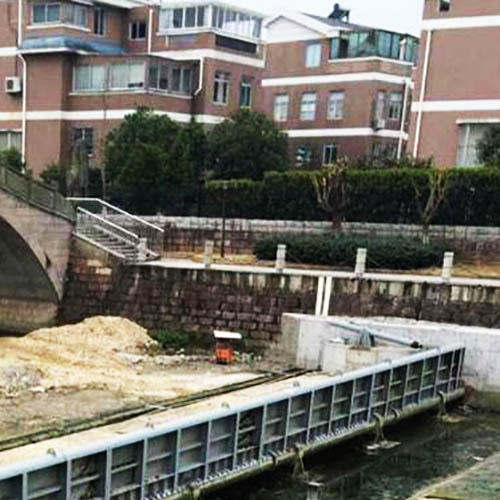 液压钢坝结构工作原理和止水原理