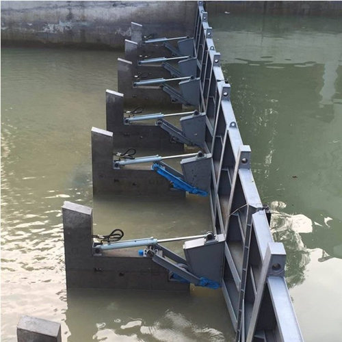 水利自控液控双作用翻板闸门的优势特点 水利自控液控双作用翻板闸门的优势特点